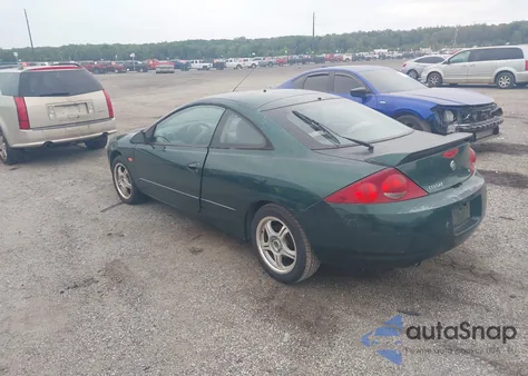 1999 Mercury Cougar V6 из США, поврежденный, VIN 1ZWFT61L7X5636286